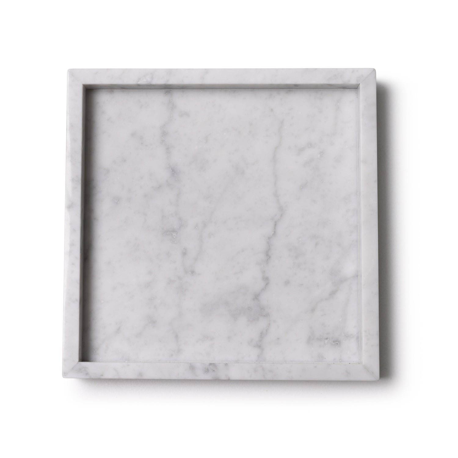 Marmer dienblad tray wit