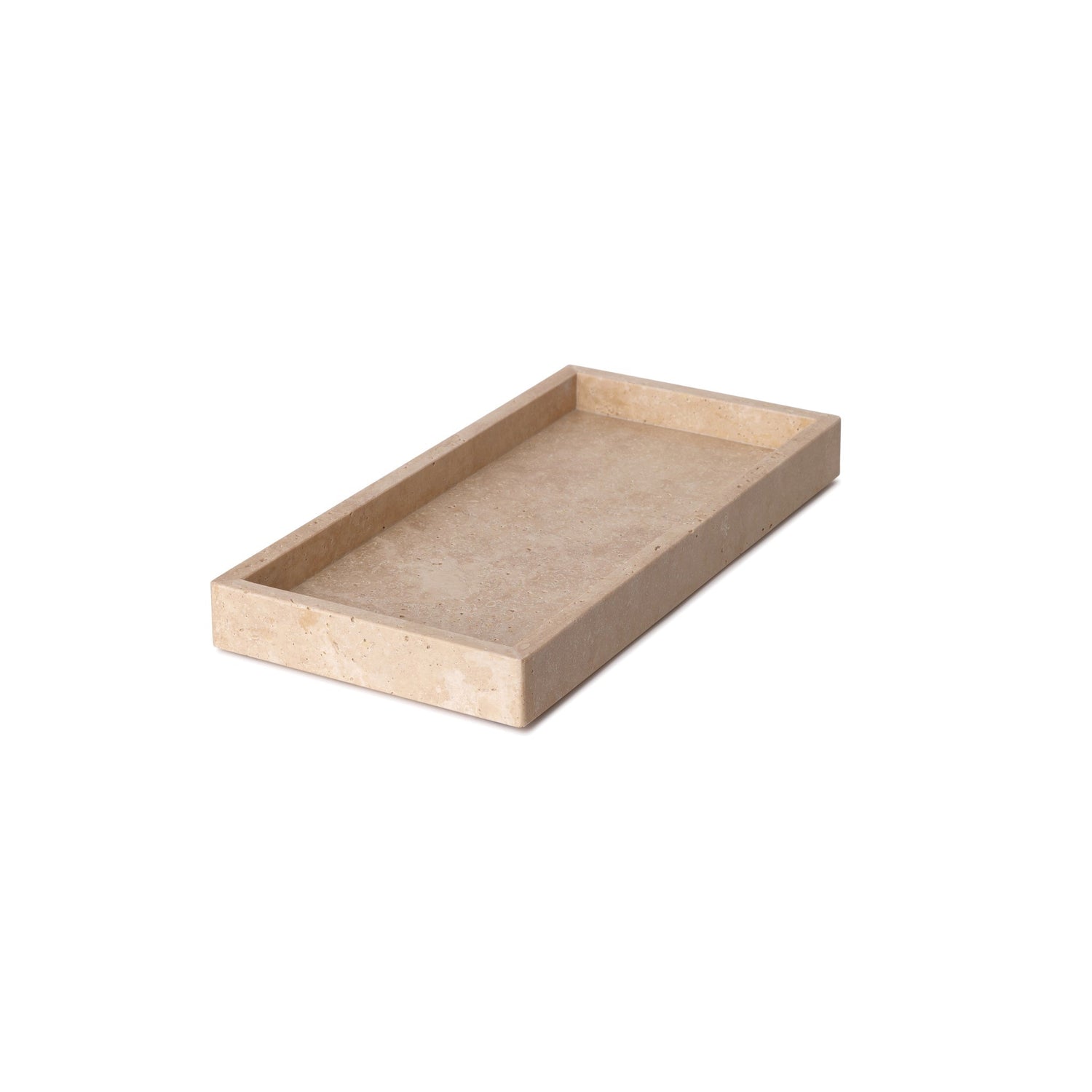 Travertine tray 15x30cm