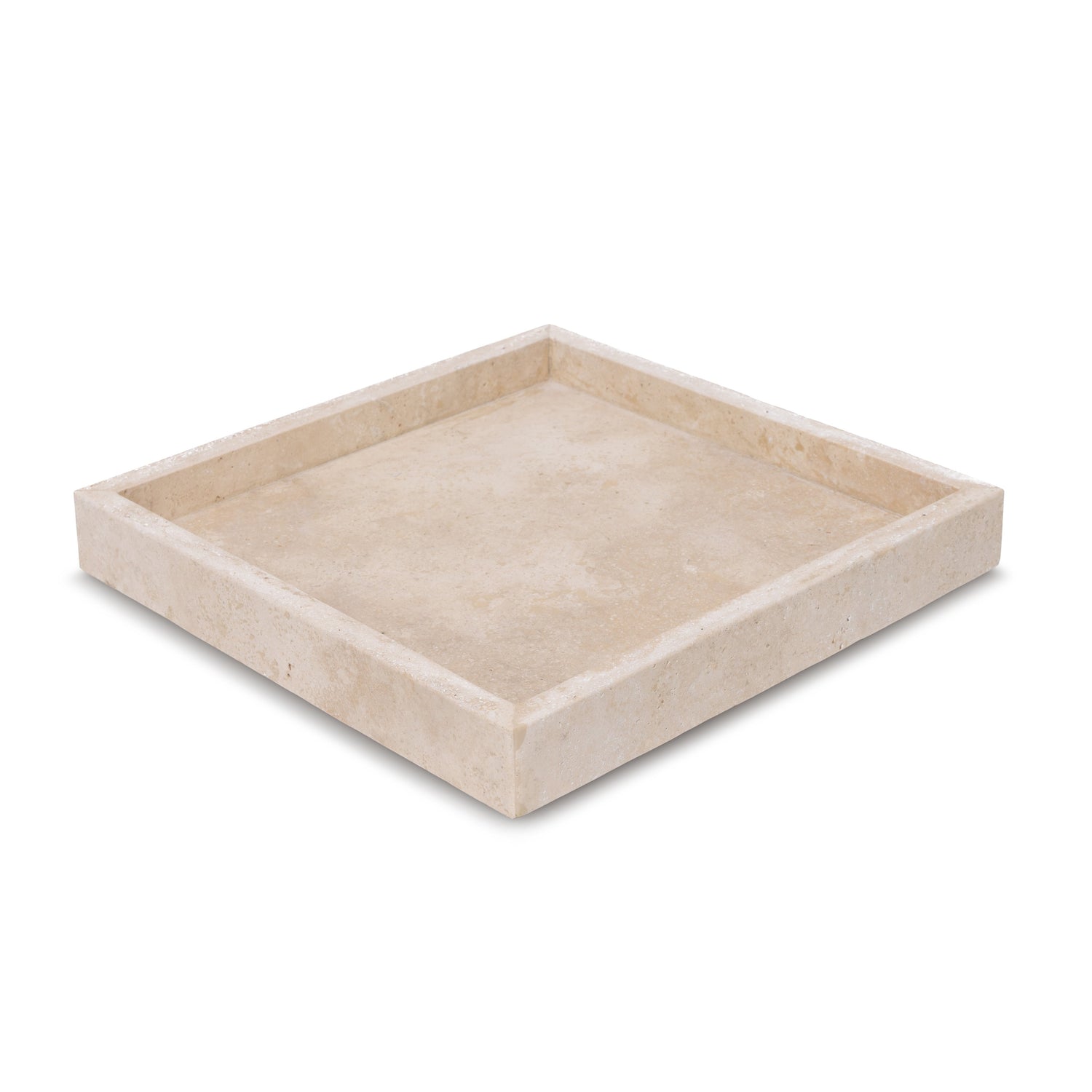 Travertine tray 30x30cm