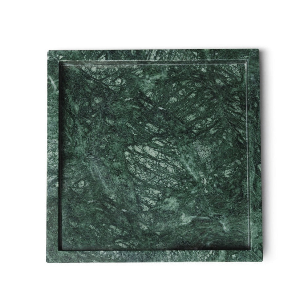 Marmer dienblad tray groen