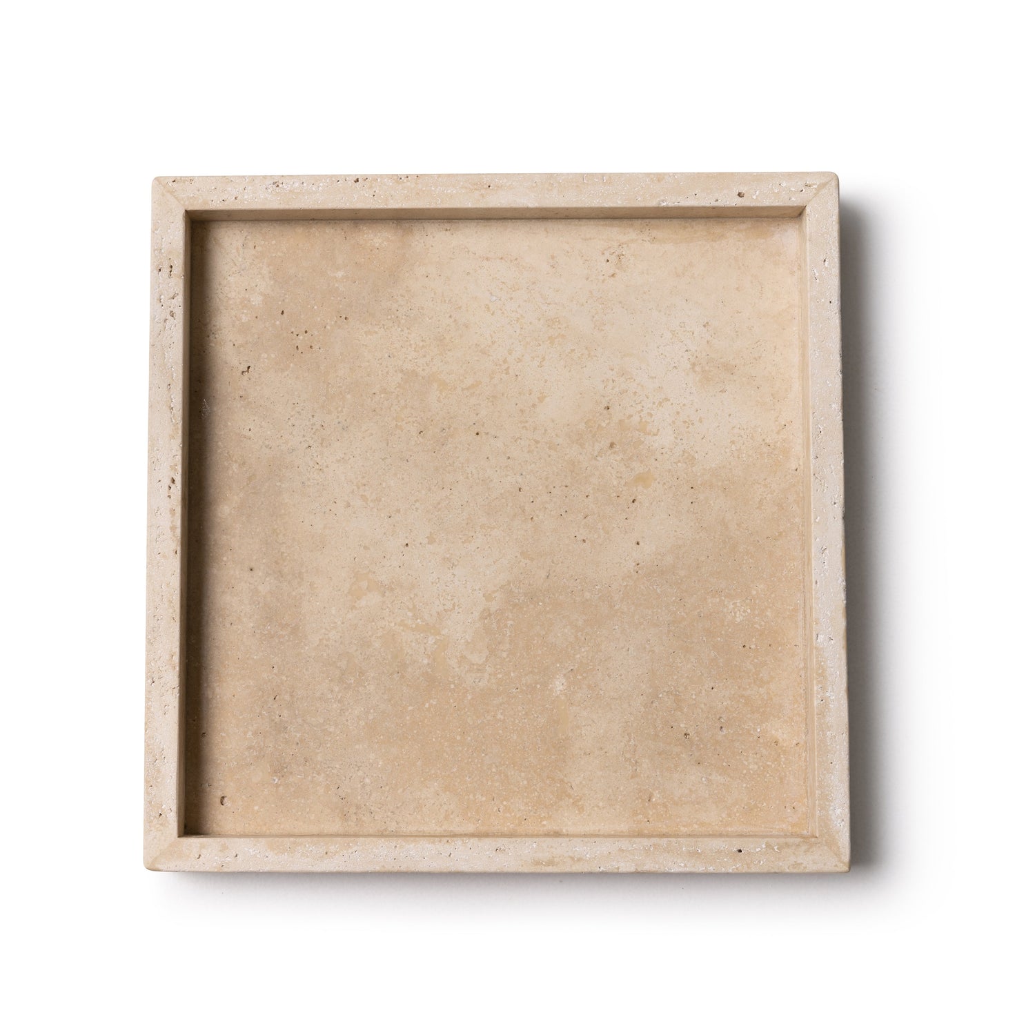 Travertine tray tray 30x30cm (OUTLET)