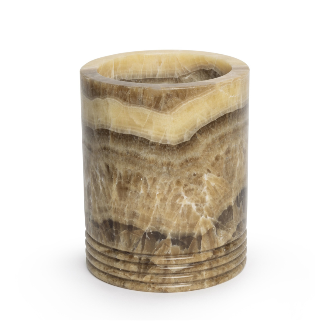 Lantern Sandal onyx XL Ø17x21cm