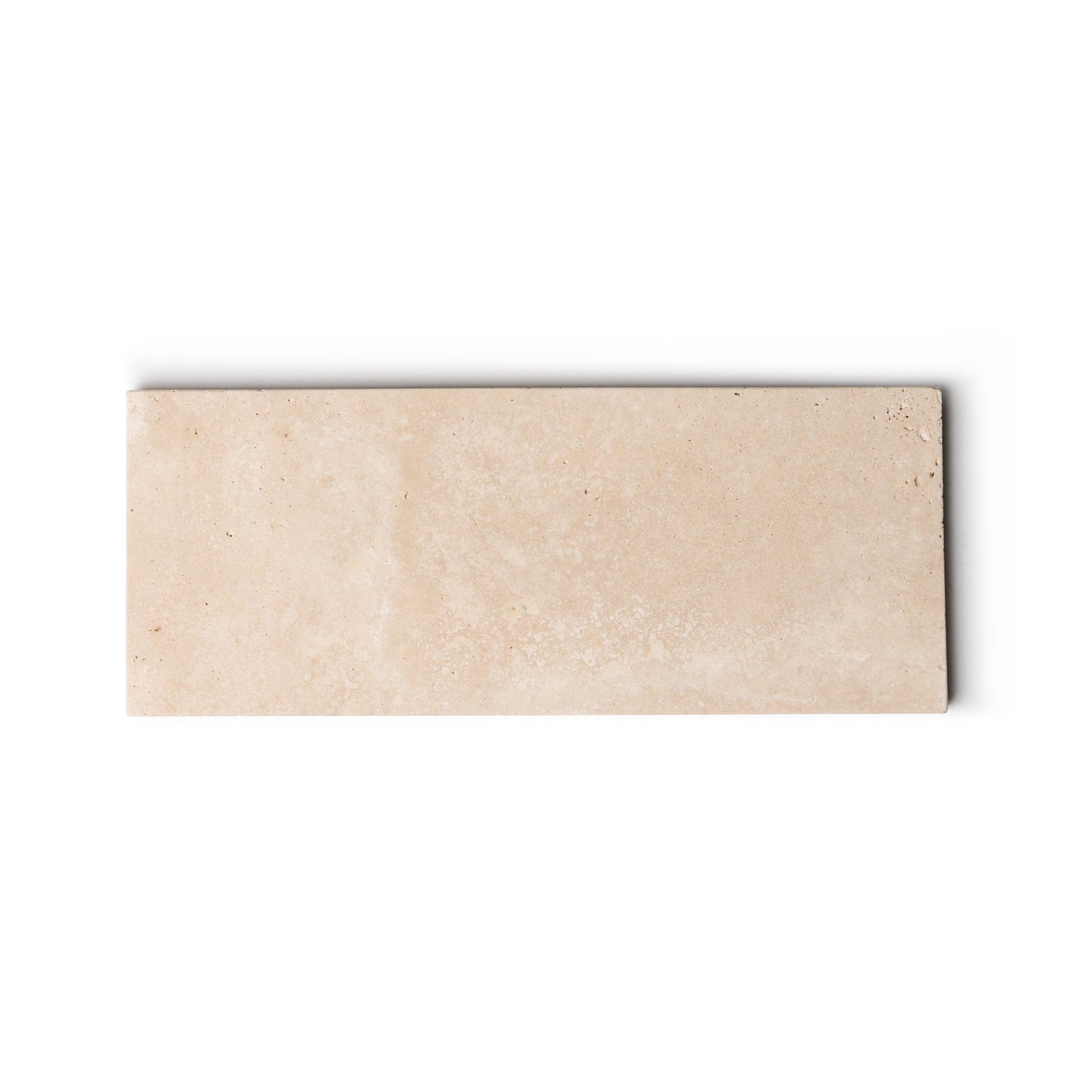 Travertine tray rectangle S 10x25cm (OUTLET)